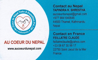 Agence Au Coeur du Népal